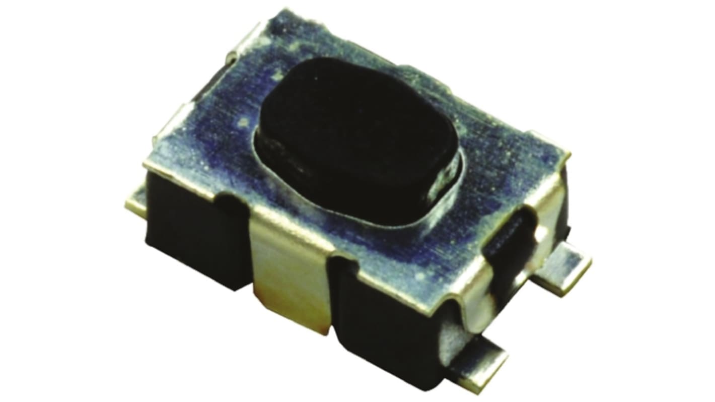 Érintőkapcsoló tető,  SPST, 50 mA 32 V DC esetén, 2.5mm 11mm