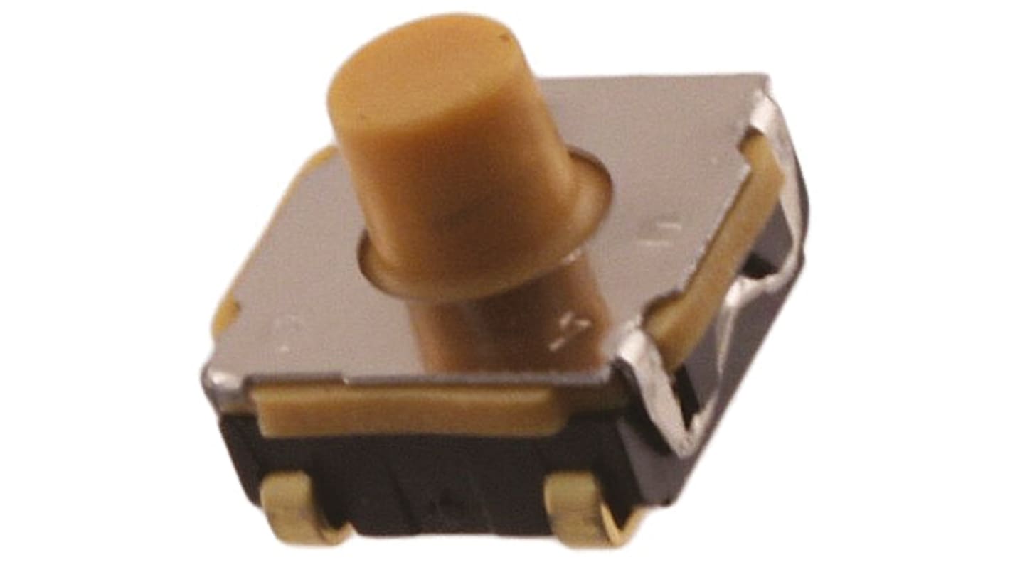 C & K IP67 Tactile Switch, SPST 50 mA @ 32 V dc 2.3mm