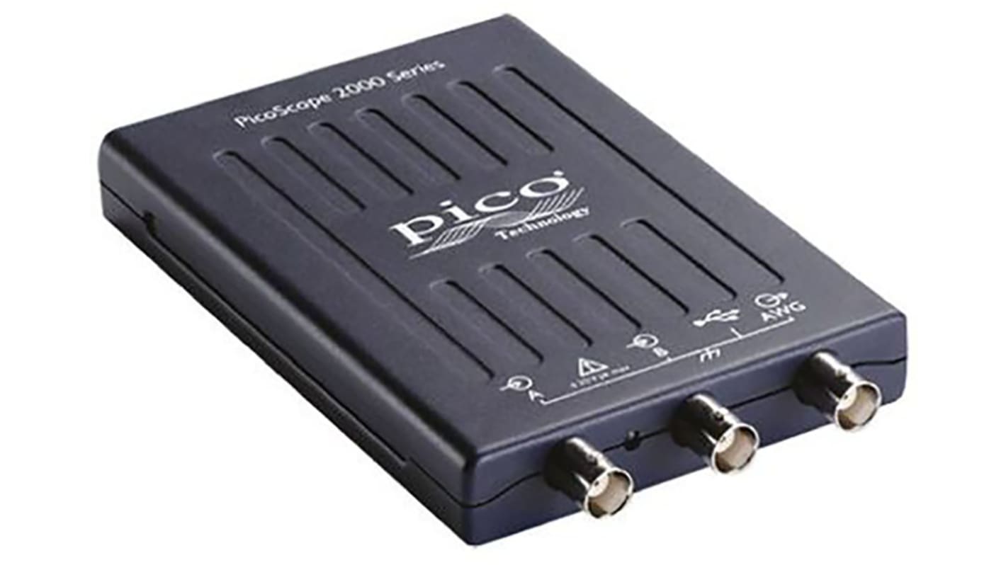Oscilloscopio USB Pico Technology 2204A, 2 ch. analogici, 10MHz, Cert. LAT