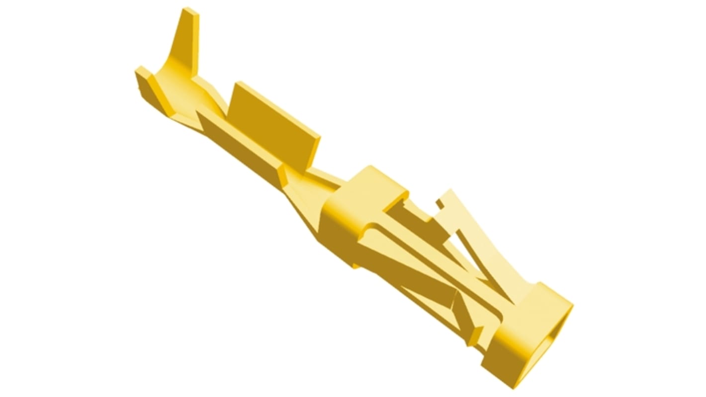 TE Connectivity AMPMODU Short Point Series Female Crimp Terminal, 32AWG Min, 28AWG Max