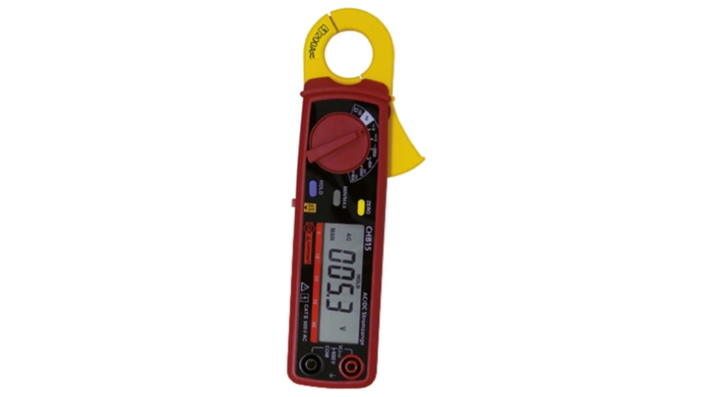 Beha-Amprobe CHB15-D Clamp Meter, 200A dc, Max Current 200A ac CAT II 600V With UKAS Calibration