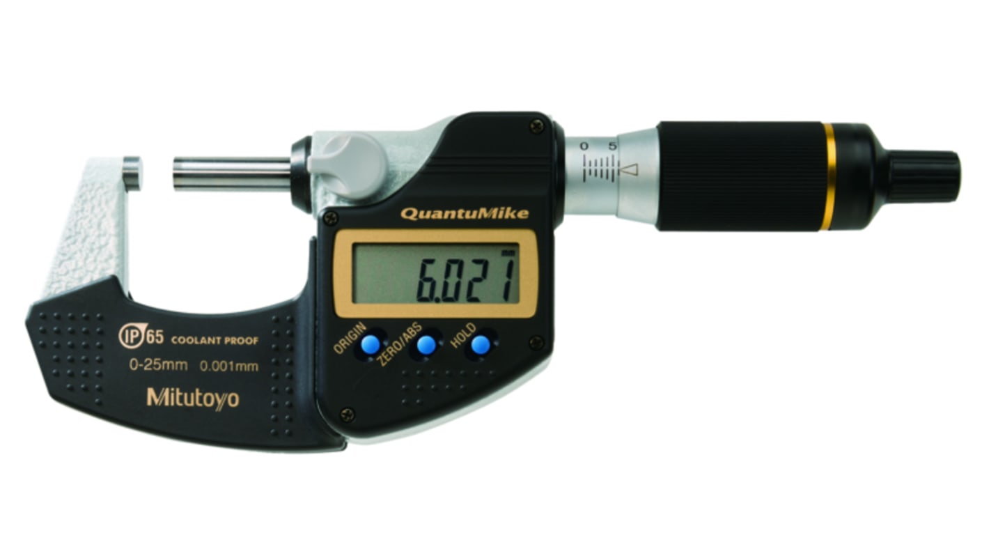 Mitutoyo 293-145-30 Special Micrometer, Range 0 mm →25 mm, With UKAS Calibration