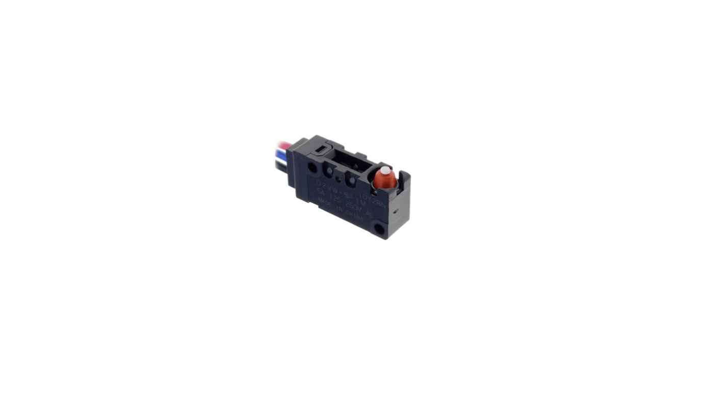 Microinterruttore, Omron, SP-CO, 5 A a 250 V c.a., IP67, Wire Lead