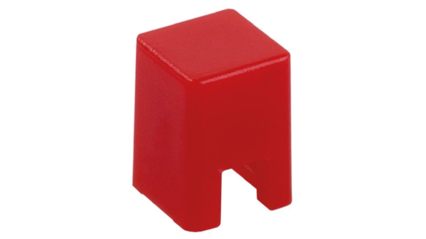 Capuchon pour commutateur, Rouge, B32-1080, à utiliser avec Série B3F-1000, série B3F-3000, série B3FS, série B3W-1000