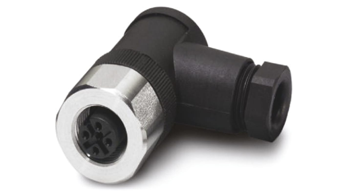 Phoenix Contact Circular Connector, 5 Contacts, Cable Mount, M12 Connector, Socket, Female, IP65, IP67, IP69K, SACC