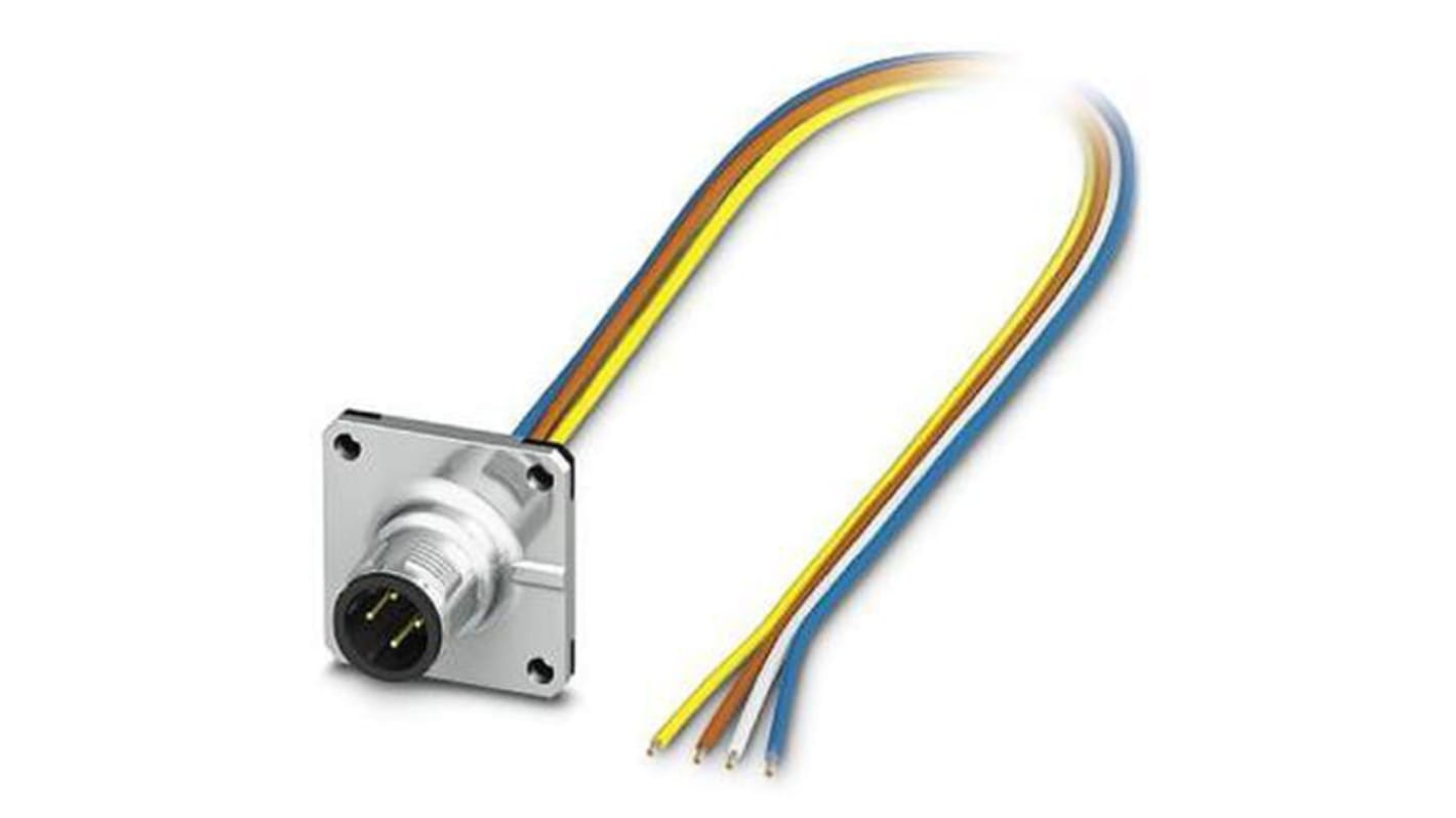 Phoenix Contact SACC-E-M12MST-4CON-M16/0.5 konfektioniertes Sensorkabel Stecker gerade / offenes Ende, Länge 5m