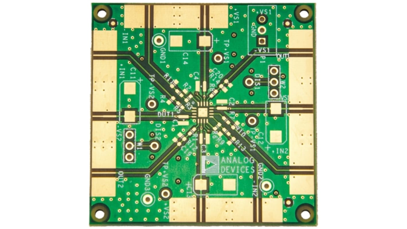 Carte d'évaluation Analog Devices Amplificateur opérationnel pour LFCSP16 pour ADA4817-2