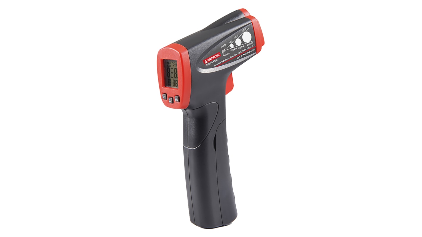 Termometro IR Amprobe IR-710, 10:1, +380°C max, Cert. RS