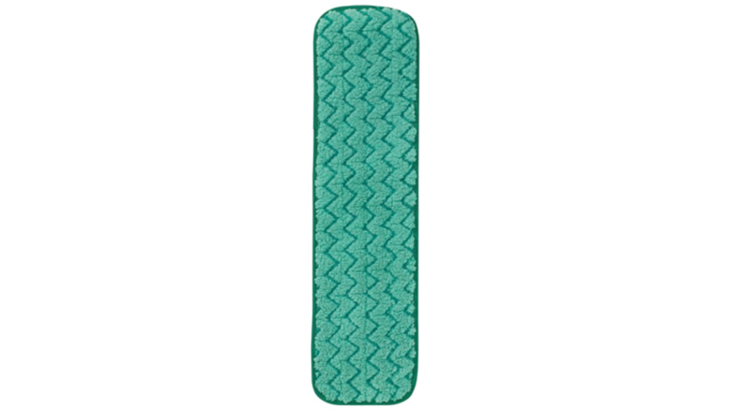 Rubbermaid Commercial Products 40cm Green Microfibre Mop Head for use with Hygen Frame & Handle