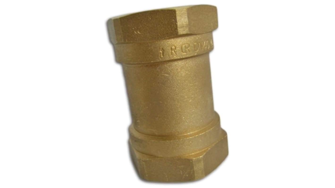 Reliance Brass Single Non Return Valve, BSP 1-1/2in, 10 bar