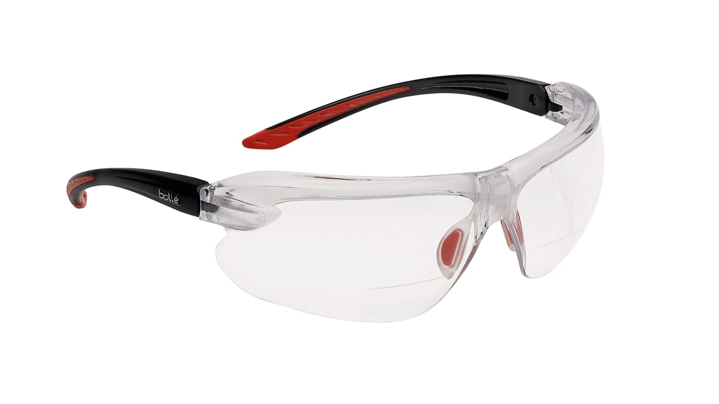 Bolle IRI-s Anti-Mist UV Safety Glasses, Clear PC Lens, Vented