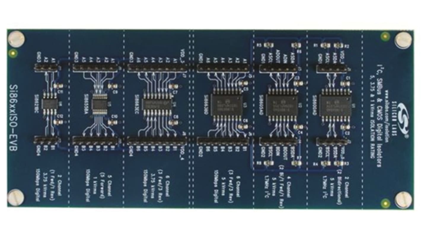 Kommunikáció és vezeték nélküli fejlesztőeszköz, Si86XXISO-KIT, Si86xx, Kiértékelő készlet, CMOS