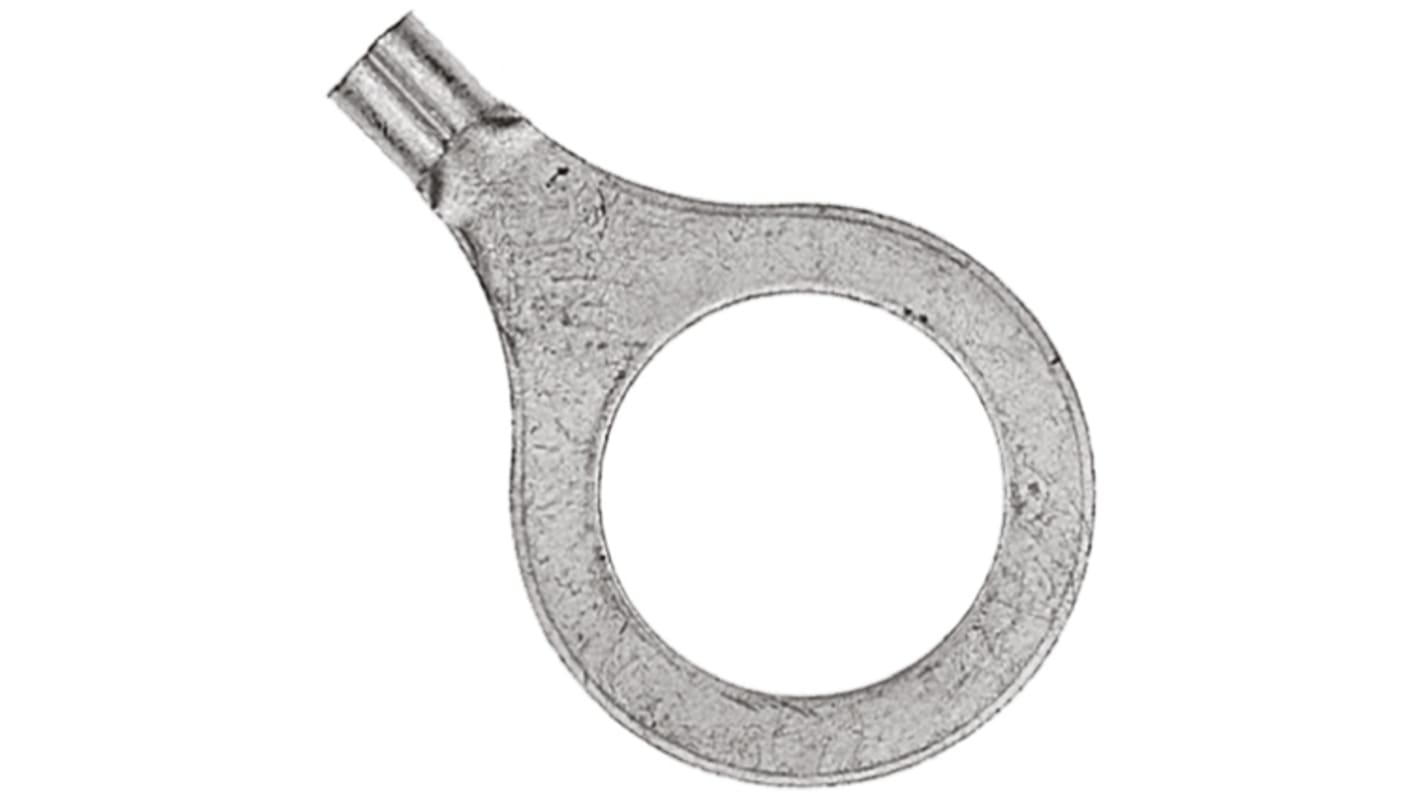 TE Connectivity, SOLISTRAND Uninsulated Ring Terminal, M12 (1/2) Stud Size, 1mm² to 2.6mm² Wire Size