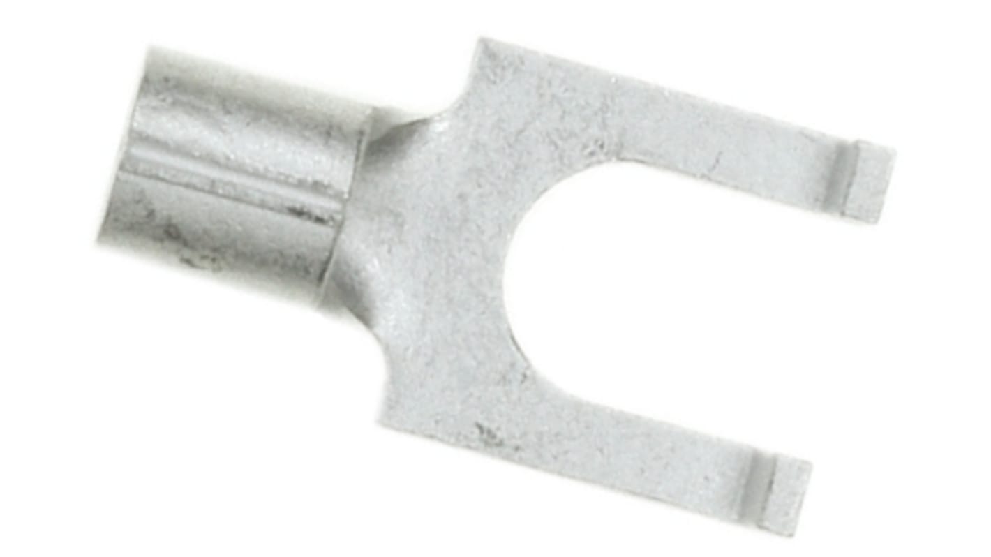 TE Connectivity, Solistrand Uninsulated Crimp Spade Connector, 0.26mm² to 1.65mm², 22AWG to 16AWG, M4 (#8) Stud Size