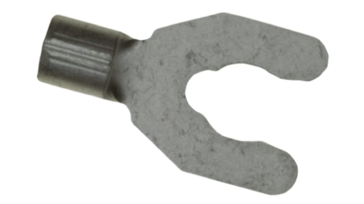 TE Connectivity, Solistrand Uninsulated Crimp Spade Connector, 1mm² to 2.6mm², 16AWG to 14AWG, M4 (#8) Stud Size