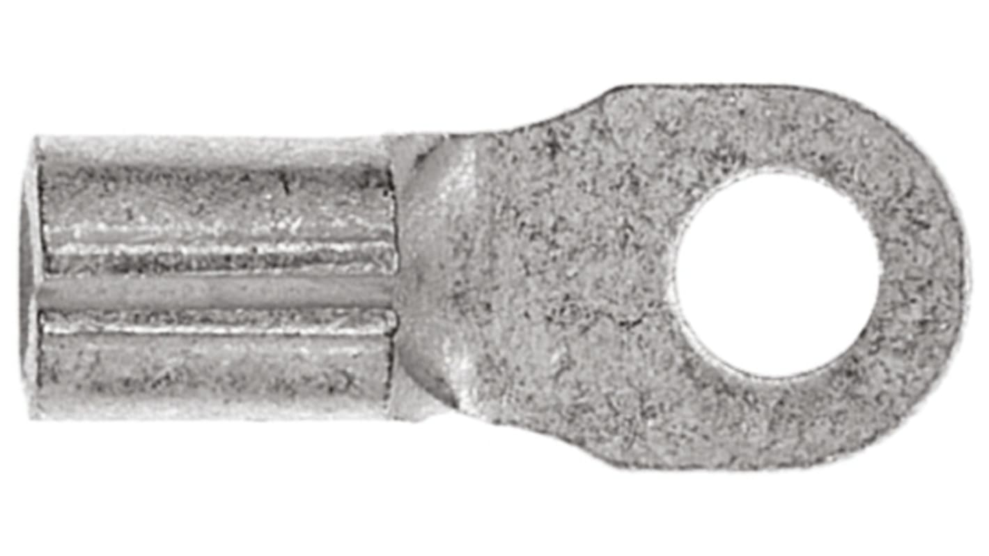 TE Connectivity, SOLISTRAND Uninsulated Ring Terminal, M2 (#2) Stud Size, 0.26mm² to 1.65mm² Wire Size