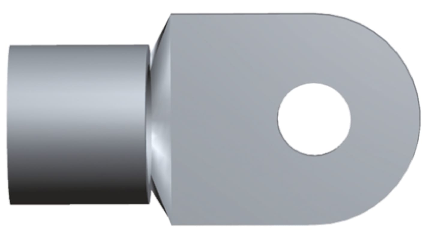 TE Connectivity, SOLISTRAND Uninsulated Crimp Ring Terminal, M10 (3/8) Stud Size, 96.3mm² to 117mm² Wire Size