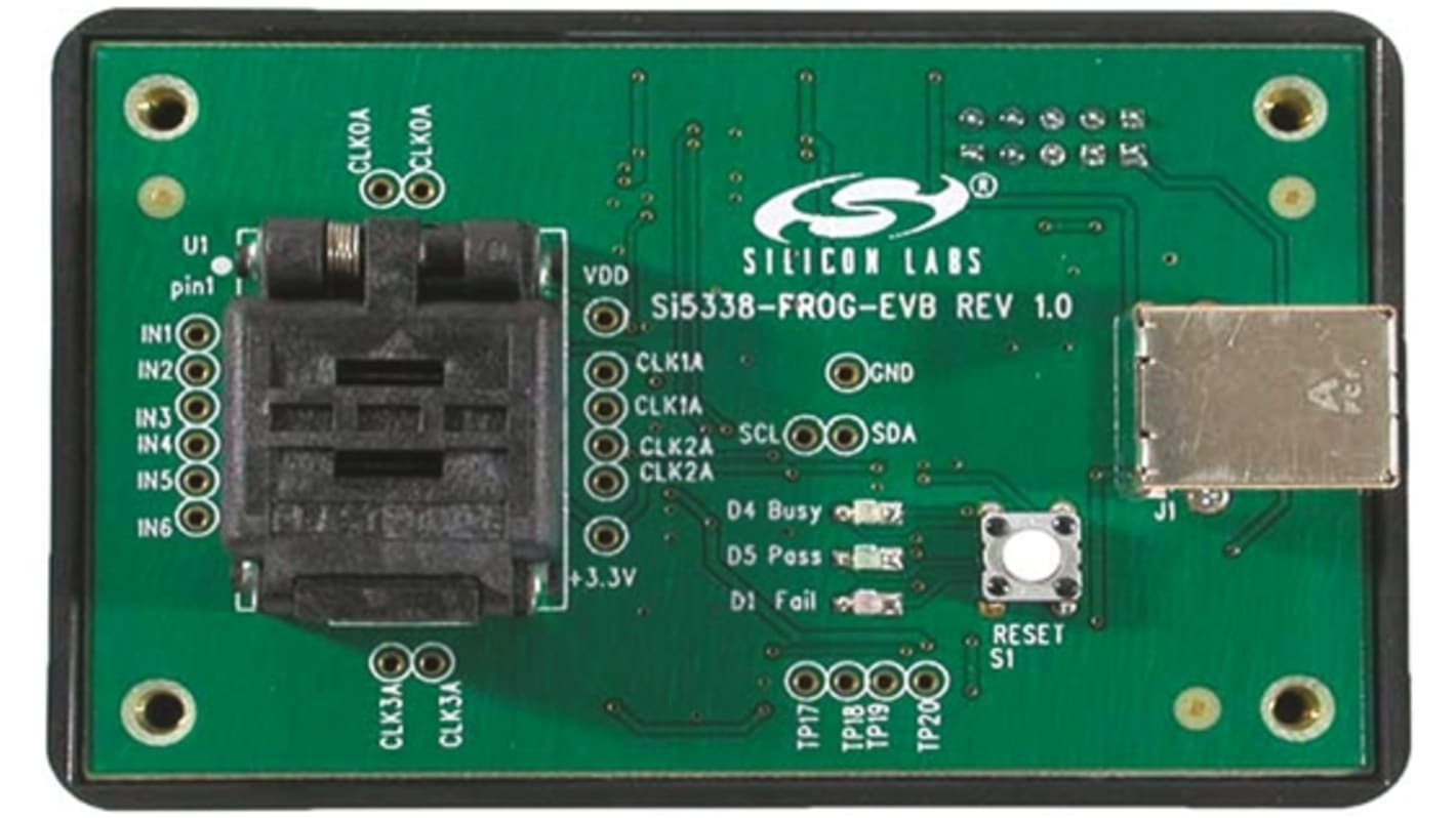 Programmateur Mémoire tampon/générateur d'horloge pour Si5338, Si5356 Skyworks Solutions Inc