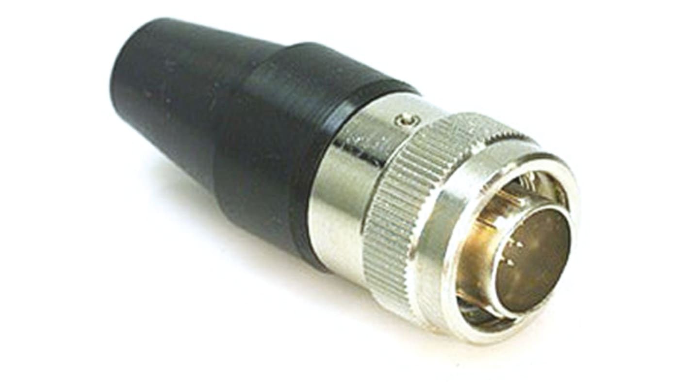 Hirose Circular Connector, 20 Contacts, Cable Mount, Miniature Connector, Plug, Male, HR22 Series