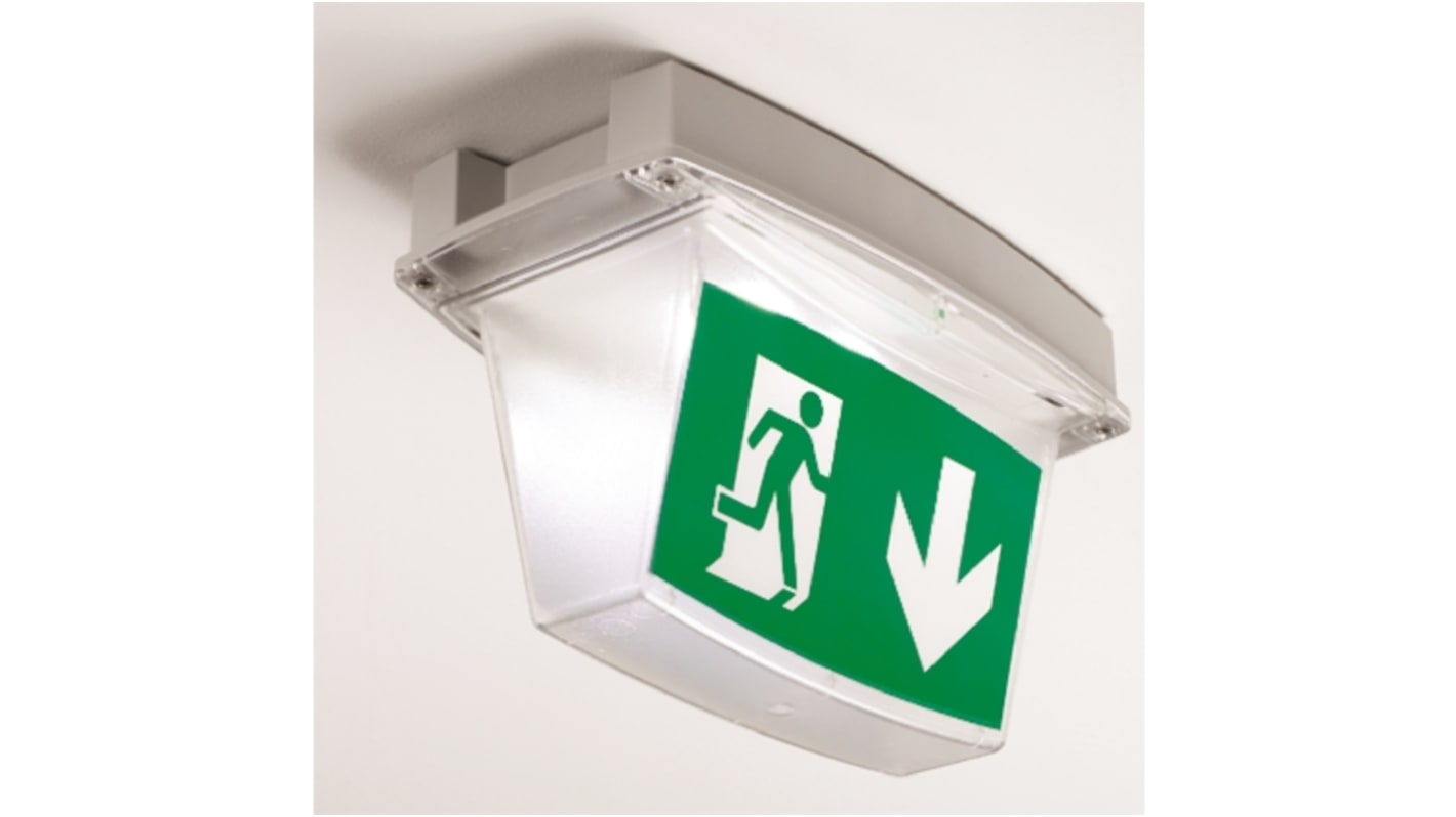 IP65DBLLEG Crompton Lighting Emergency Exit Sticker for use with