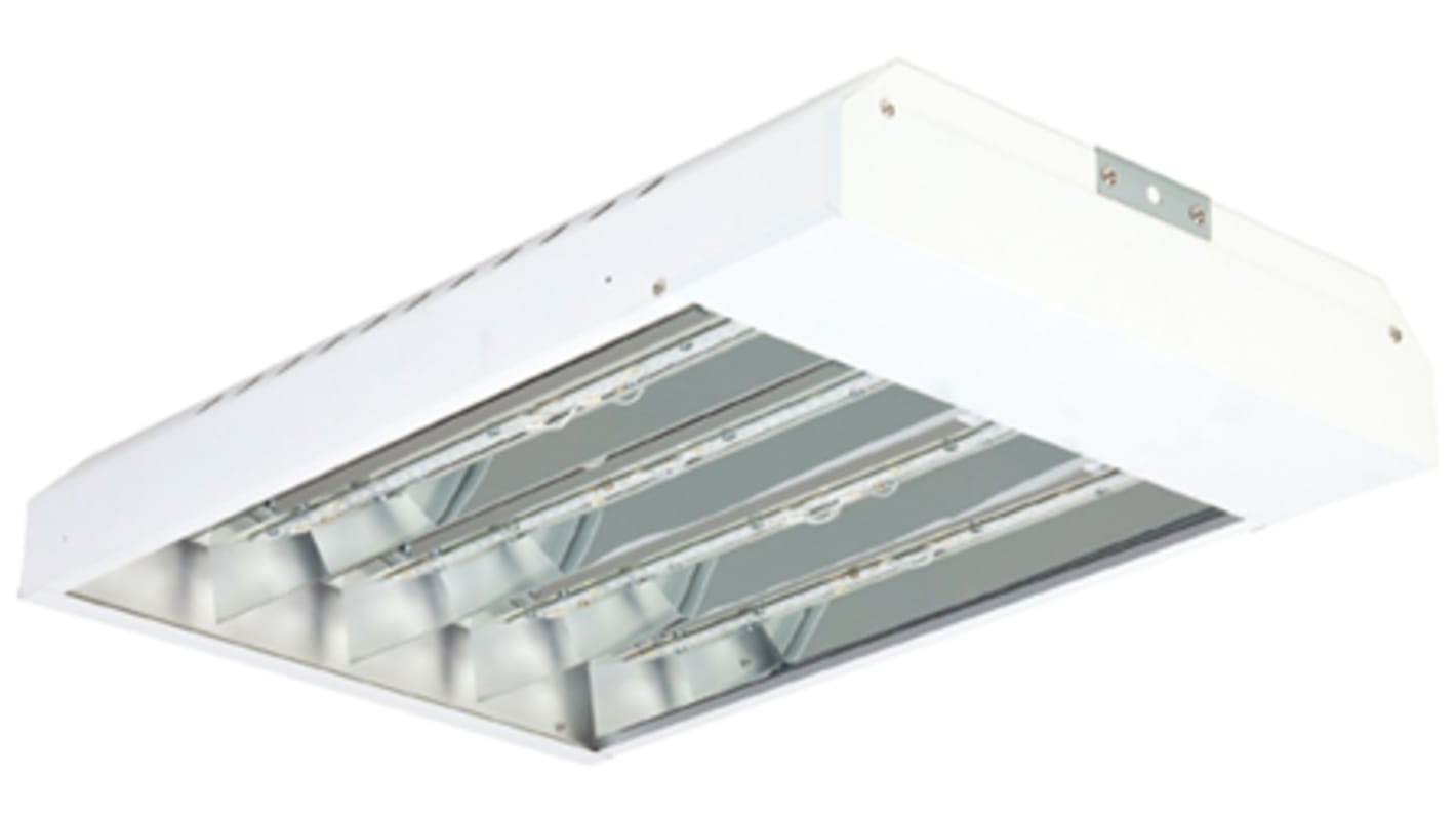 Luci ad alloggiamento basso RS PRO, 108 W, lampada LED, dimensioni 104 x 734 x 464 mm