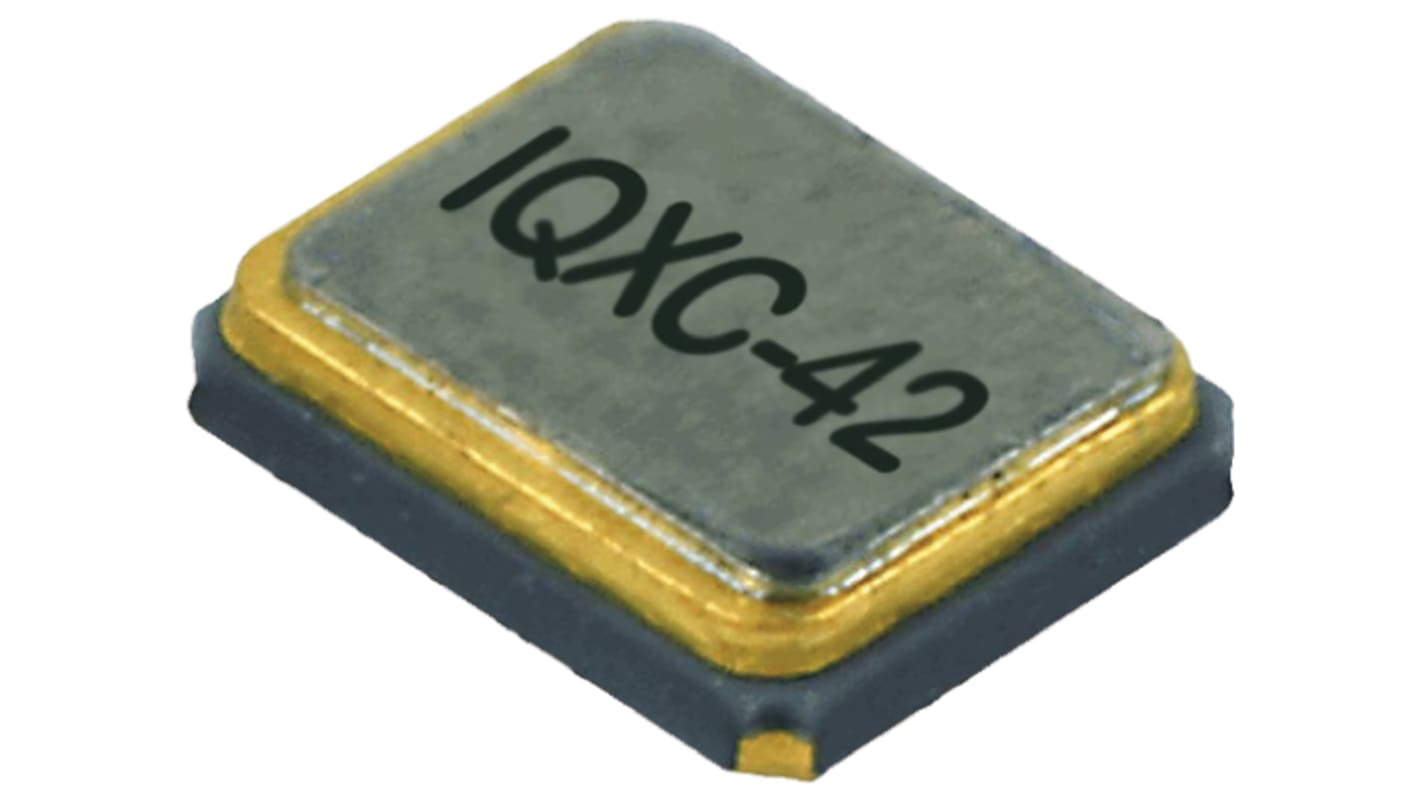 IQD 25MHz Crystal ±20ppm 2x1.6mm SMD 4-Pin 2 x 1.6 x 0.5mm