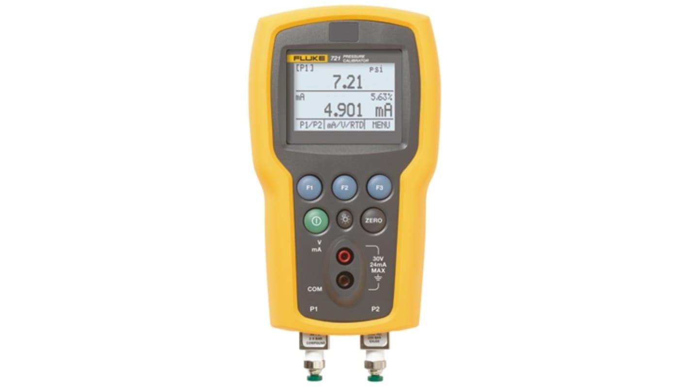 Fluke 721 -12psi to 100psi Pressure Calibrator - With RS Calibration