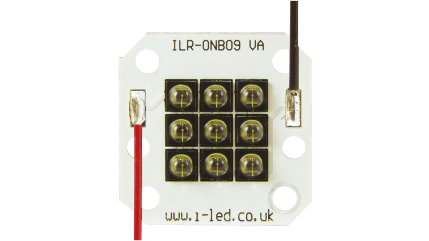 ILS, OSLON Black PowerCluster IR-LED Modul, PCB 9270mW, 850nm, 9270 mW, SMD 9-LEDs