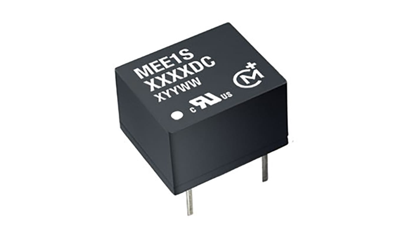 Murata MEE1 DC/DC-Wandler 1W 5 V dc IN, 5V dc OUT / 200mA Durchsteckmontage 1kV dc isoliert