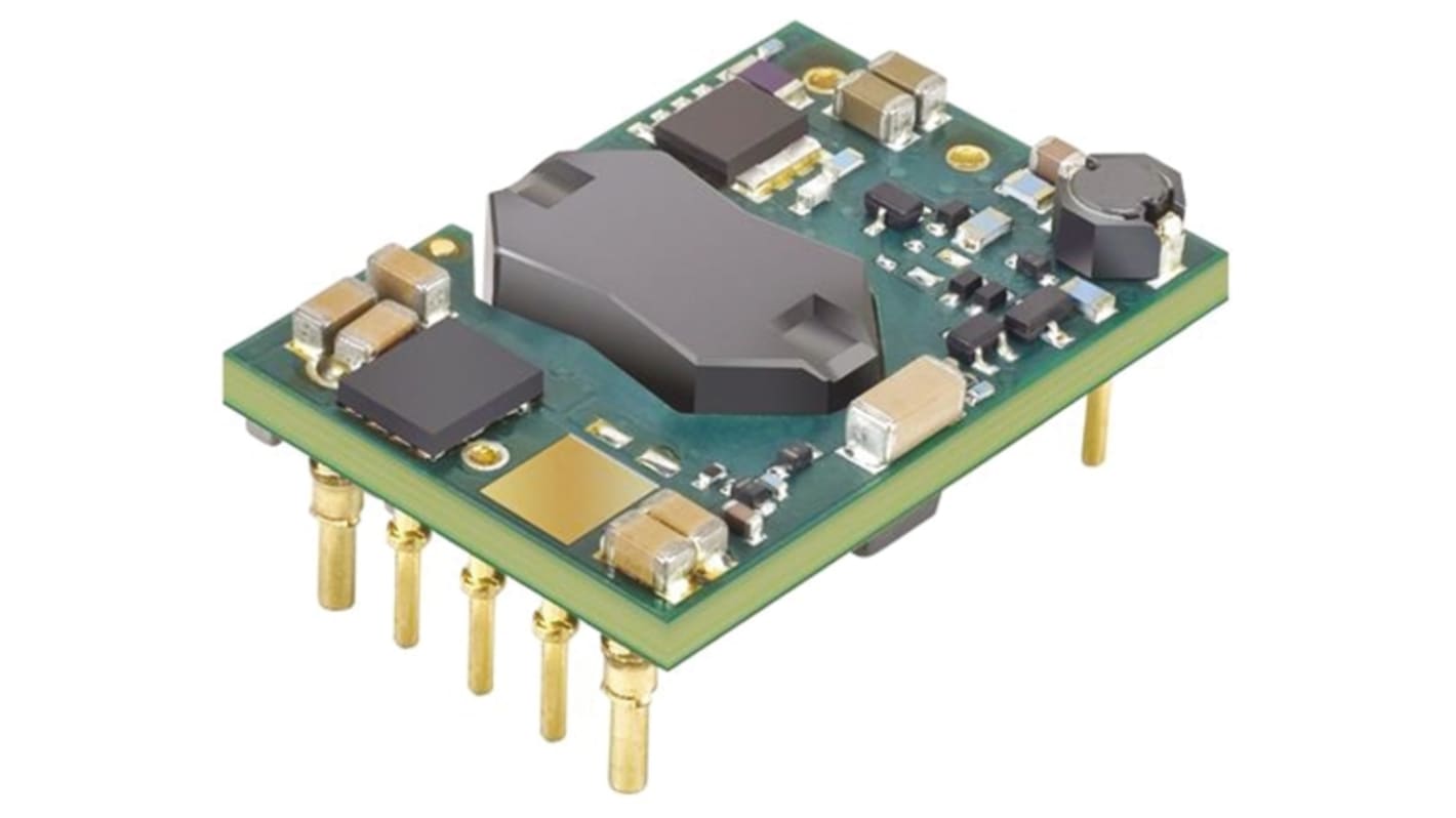 Murata Power Solutions UWS DC-DC Converter, 5V dc/ 10A Output, 18 → 75 V dc Input, 50W, Through Hole, +85°C Max