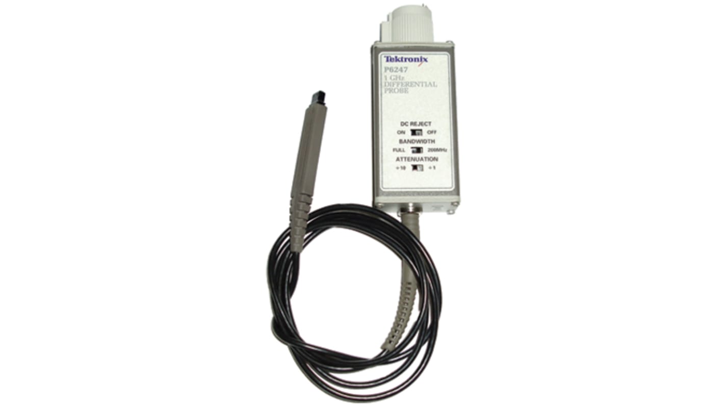 Sonda para osciloscopio Tektronix P6247, Diferencial, BNC, 1GHz, 1:1, 1:10, 350ps