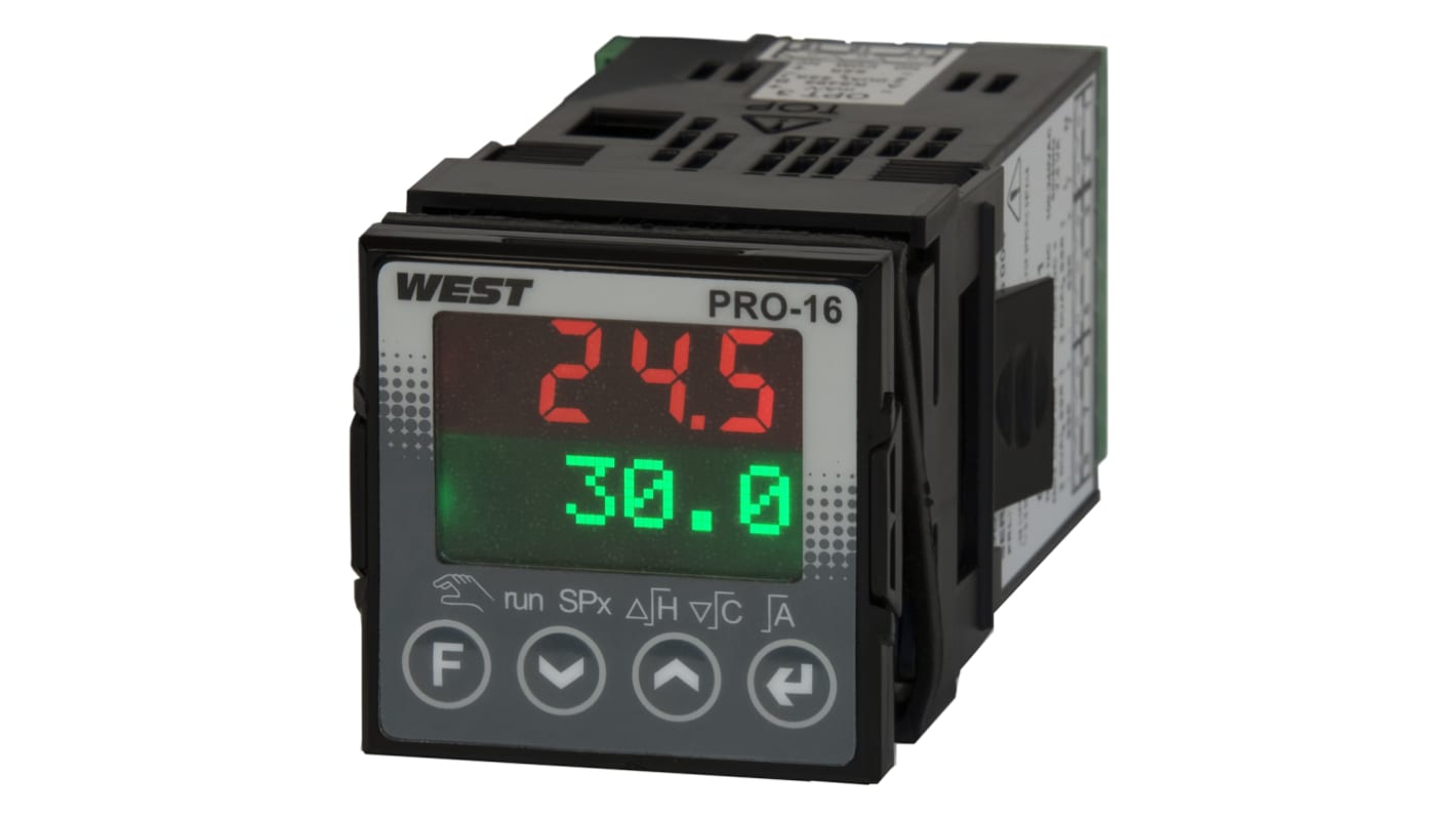 West Instruments 温度調節器 (PID制御) リニア、リレー、SSR出力数:6 KS20-10TLDA020-01 | RS