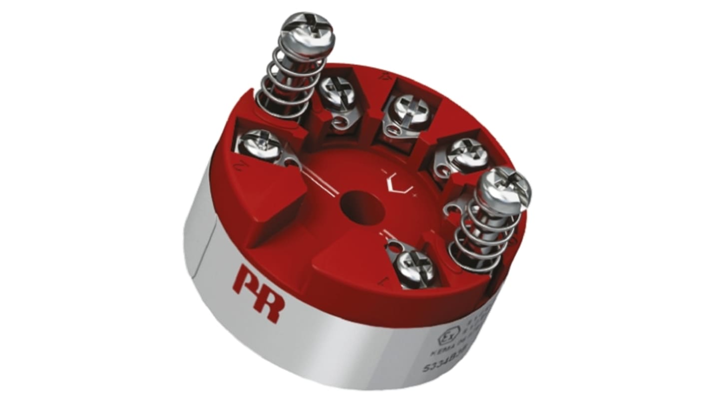 PR Electronics Temperatur-Messumformer Ø 44 mm 7,2 → 30 V dc für Thermoelement, Spannung