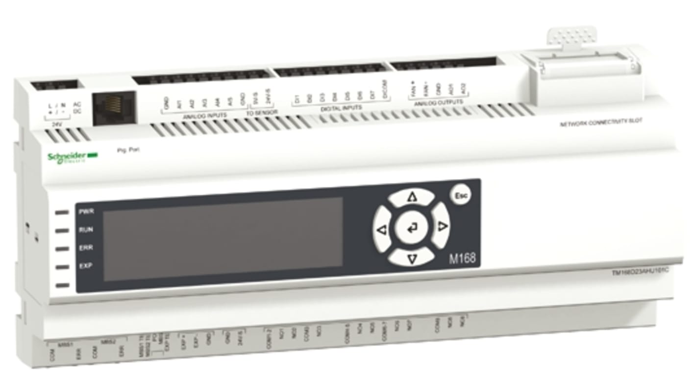 Schneider Electric TM168D Series PLC CPU for Use with Air Handling Unit, Analogue, Discrete Output, 5 (Analogue), 7