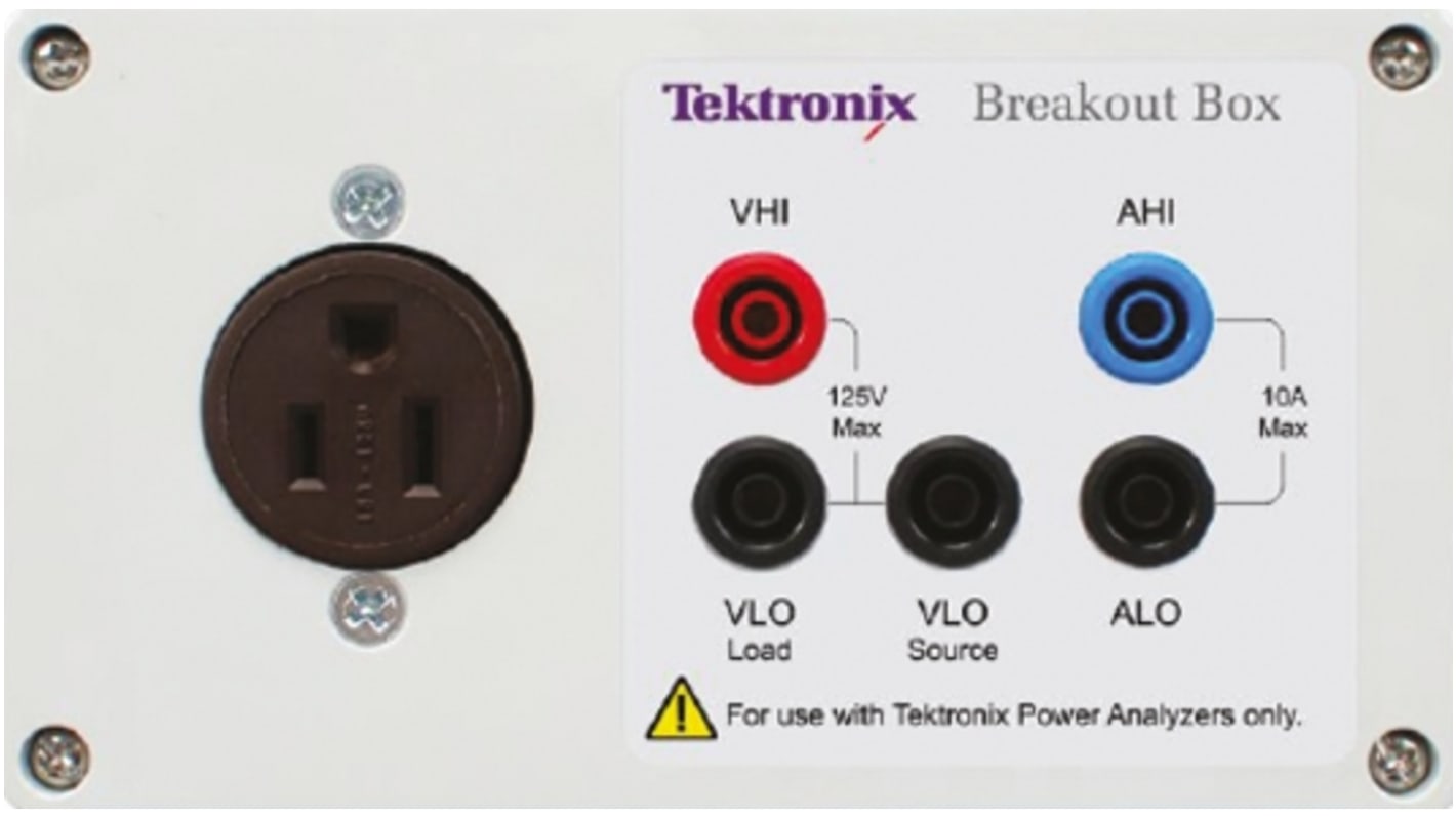 Conjunto de transformador de analizador de calidad eléctrica Caja de empalmes Tektronix para usar con PA1000