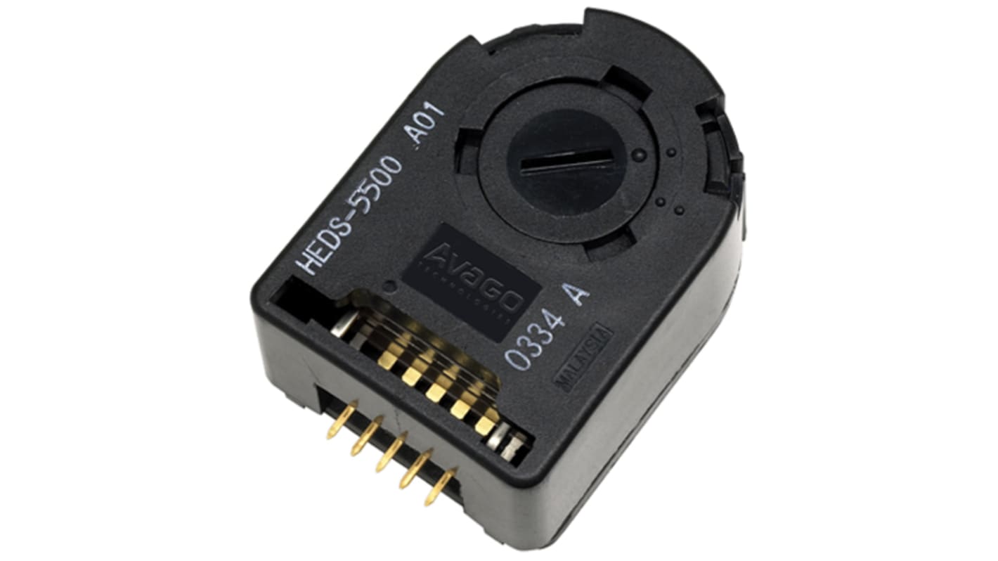 Encoder óptico Broadcom, 5V dc, Hueco