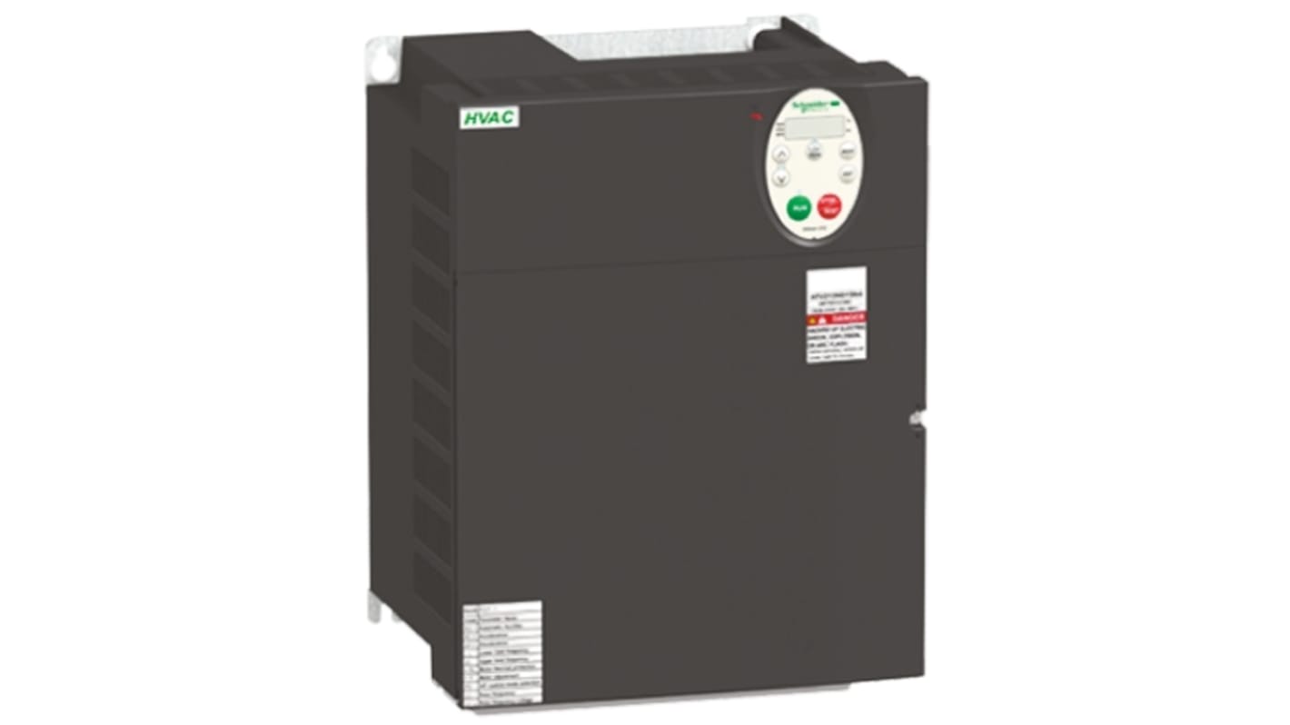 Schneider Electric Inverter Drive, 22 kW, 3 Phase, 400 V ac, 41.1 A, ATV 212 Series