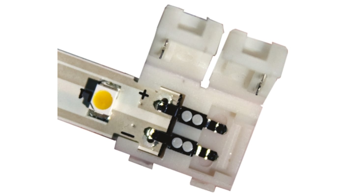 Conector LED ZFS, 2 Polos, En línea, 24 V dc