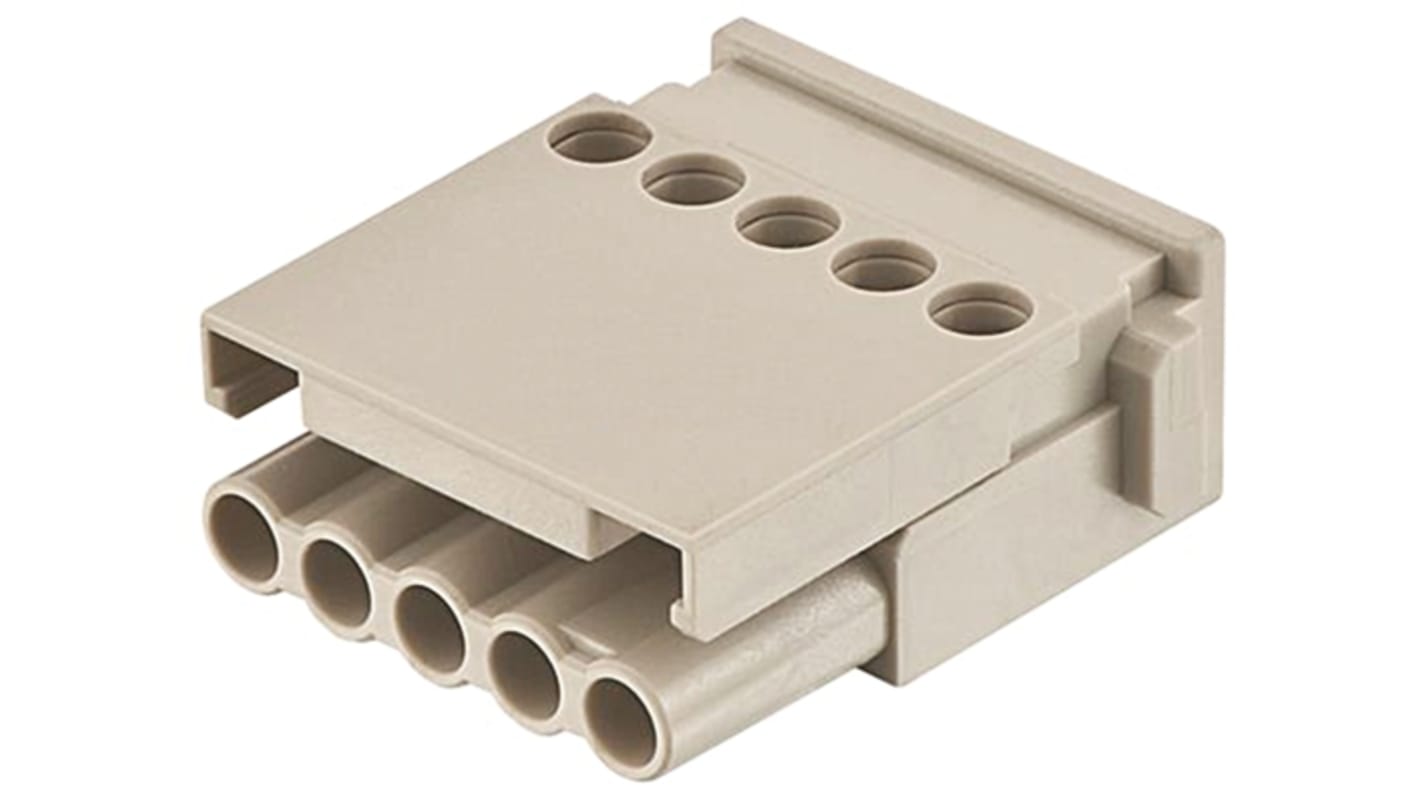 Aislante para conector industrial HARTING Hembra, serie Han-Modular, para usar con Conectores industriales