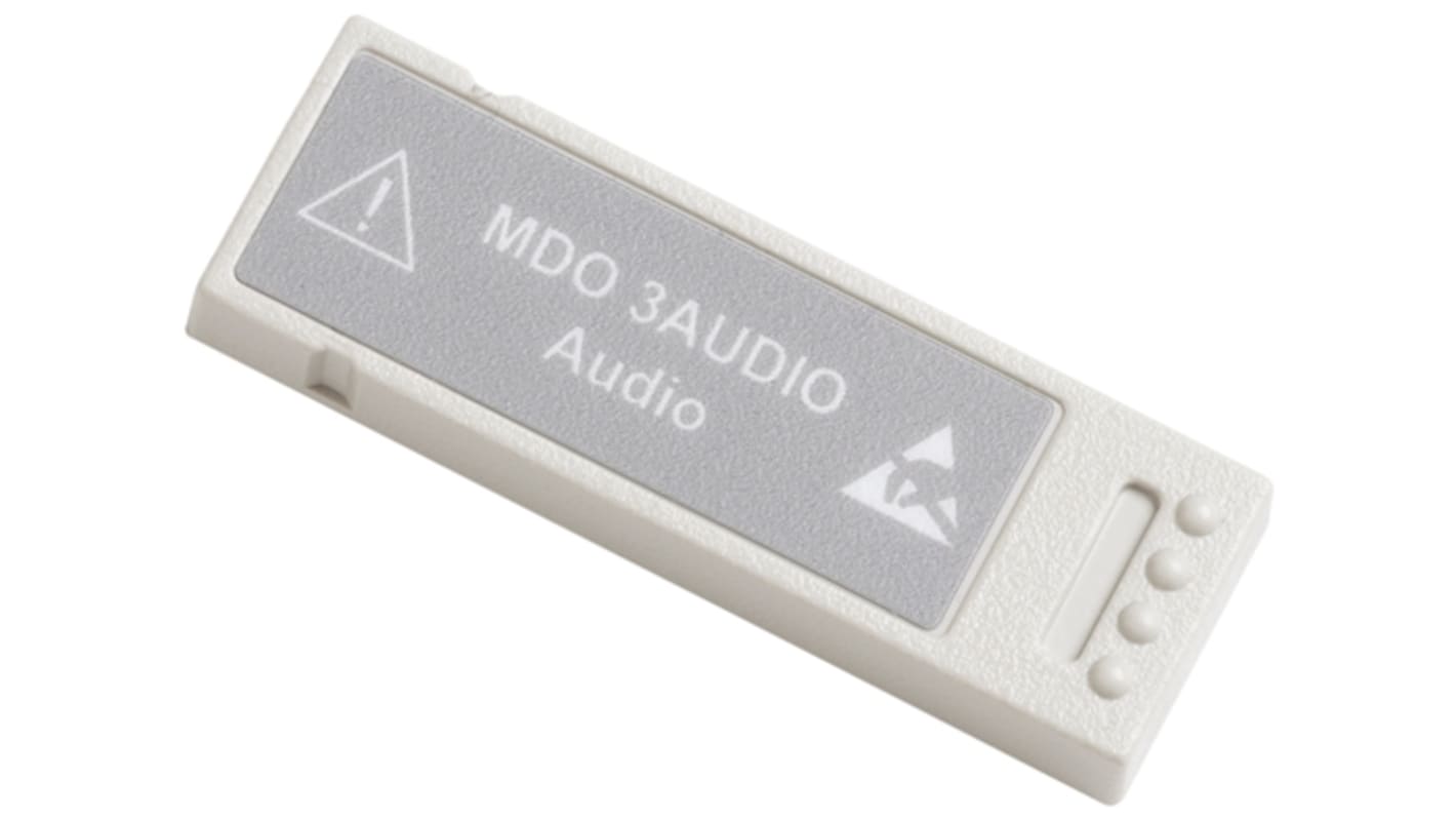 Software pro osciloskop MDO3AUDIO Modul analýzy pro řadu MDO3000, číslo modelu: MDO3AUDIO Tektronix