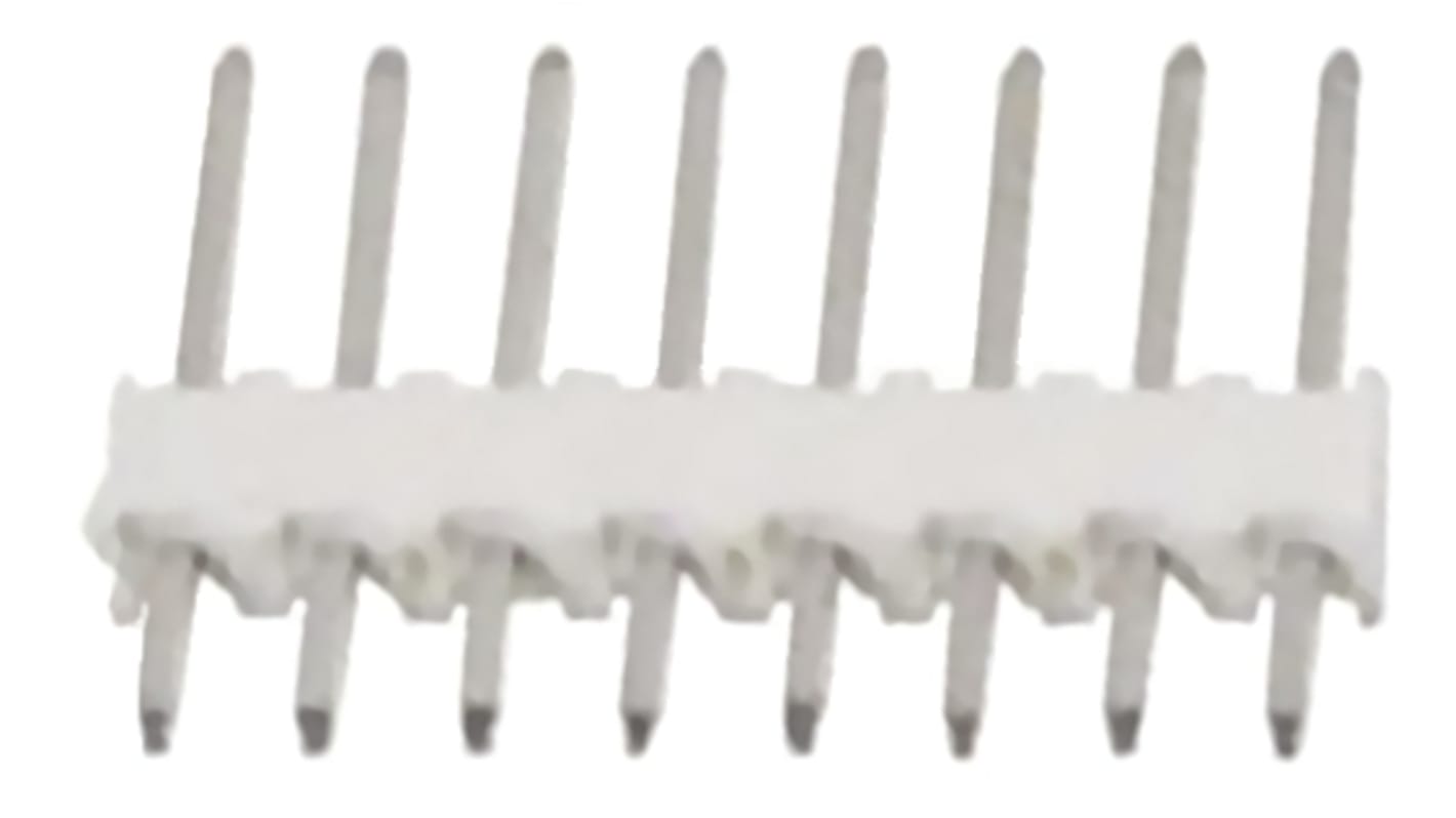 Connettore maschio Molex, 4 vie, 1 fila, passo 3.96mm