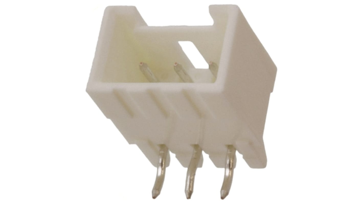 Molex Mini-Lock Leiterplatten-Stiftleiste gewinkelt, 2-polig / 1-reihig, Raster 2.5mm, Kabel-Platine,