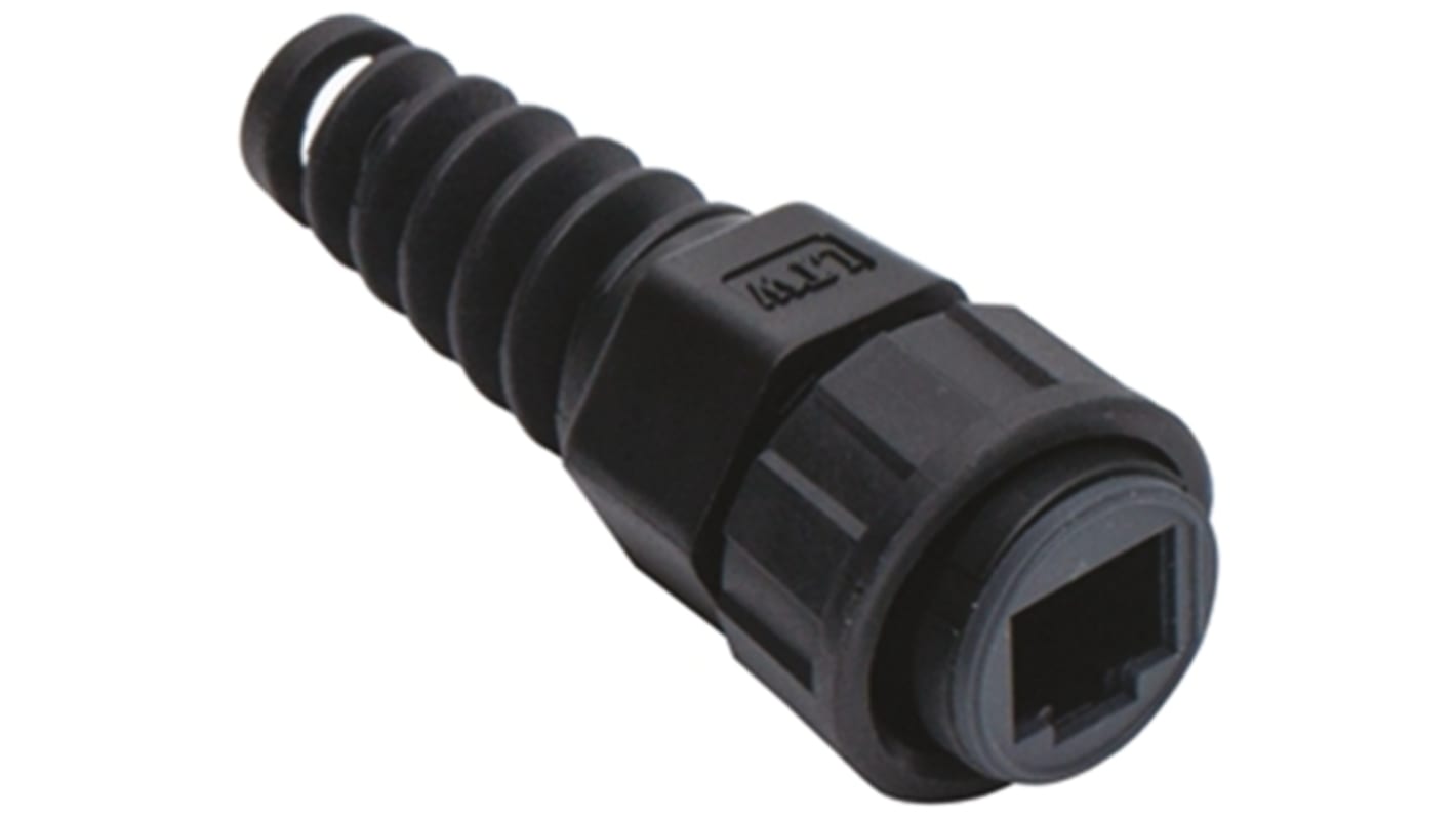 Zástrčka RJ45, Samec, Kabelová montáž, průměr: 31.5mm