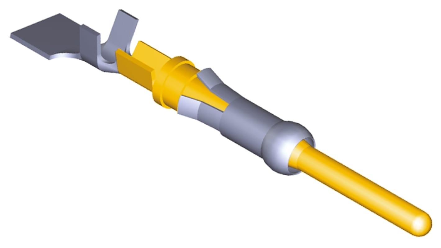 TE Connectivity Type III+ Crimp-Anschlussklemme für Steckverbindergehäuse der Serie CPC, G und M, Stecker, 0.2mm² /