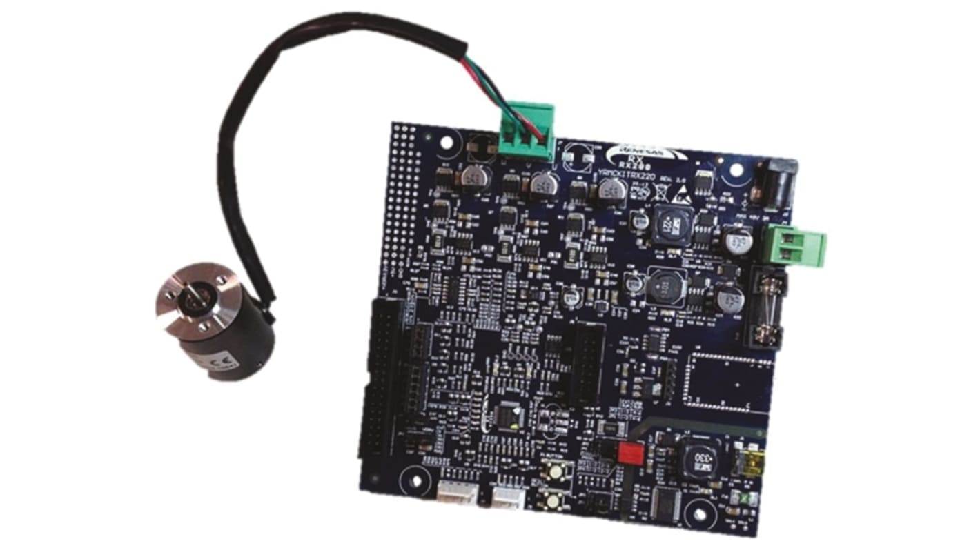 Placa de evaluación RX de Renesas Electronics, con núcleo RX220