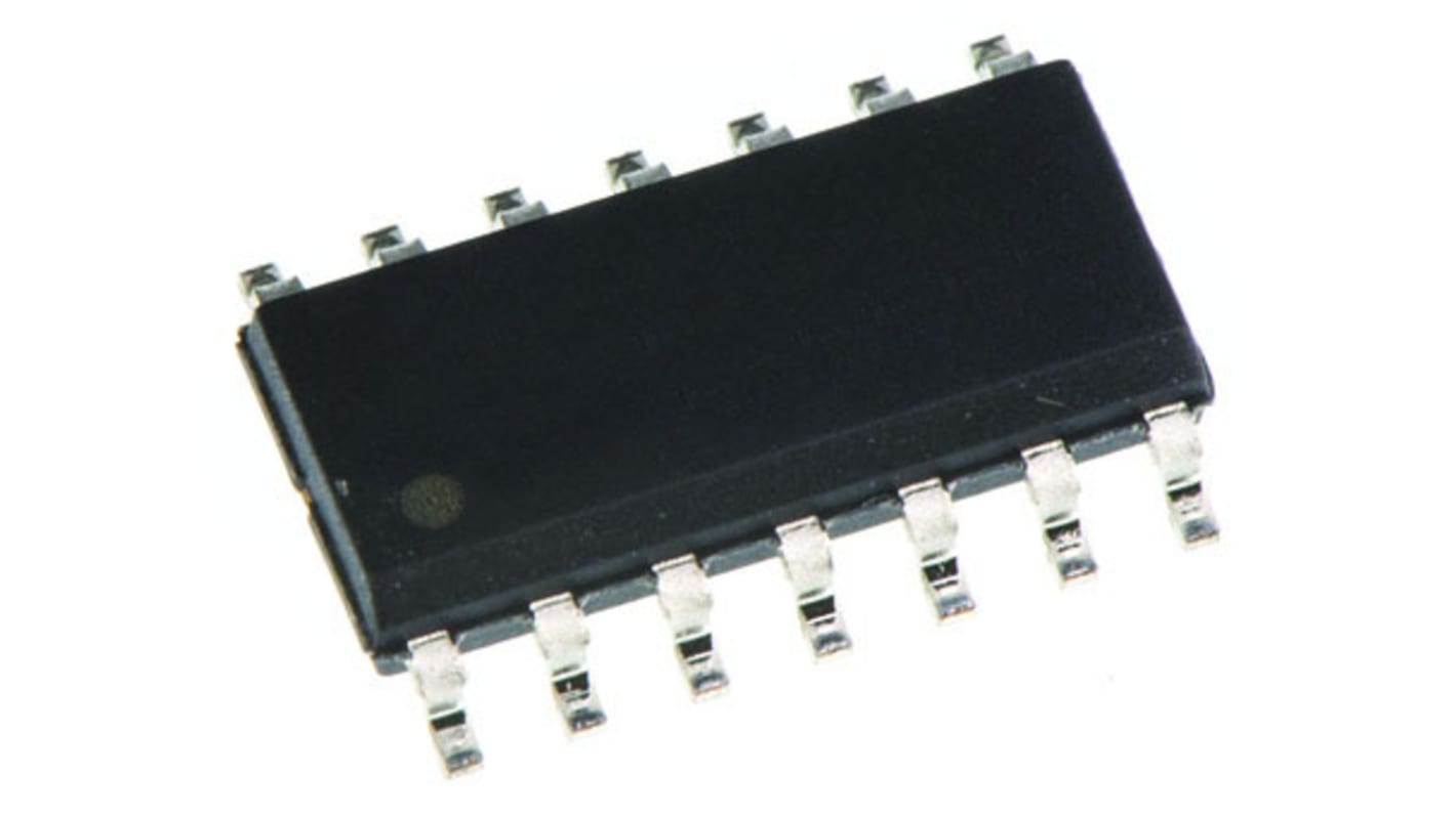 DiodesZetex Logikgatter, 4-Elem., AND, AHCT, Push-Pull, 8mA, 14-Pin, SOIC, 2 Schmitt-Trigger-Eingang