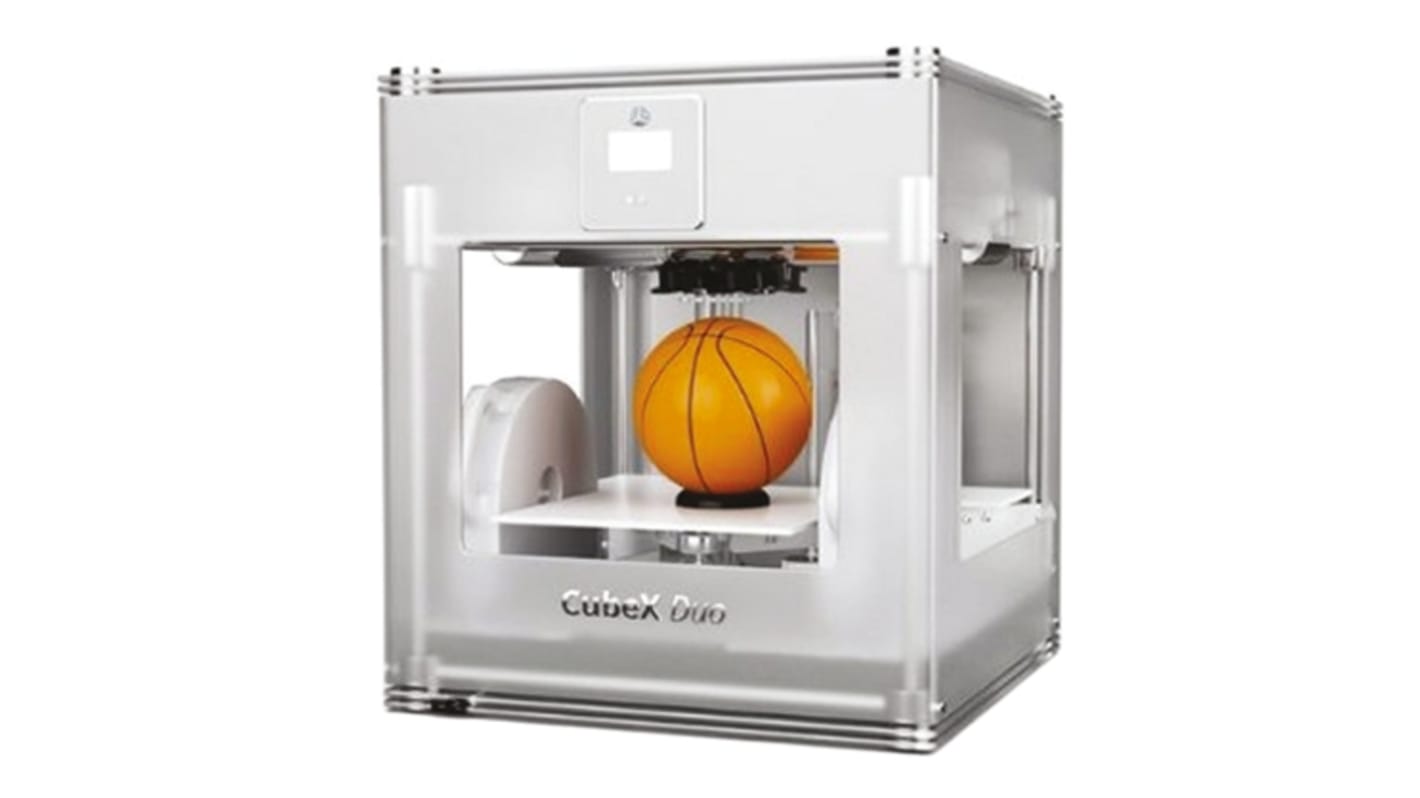 3D Systems Cube X Duo FDM 3D-Drucker 2-Kopf Multifilament- Druck, für 1.75mm Filament, bis 230 x 265 x 240mm, USB