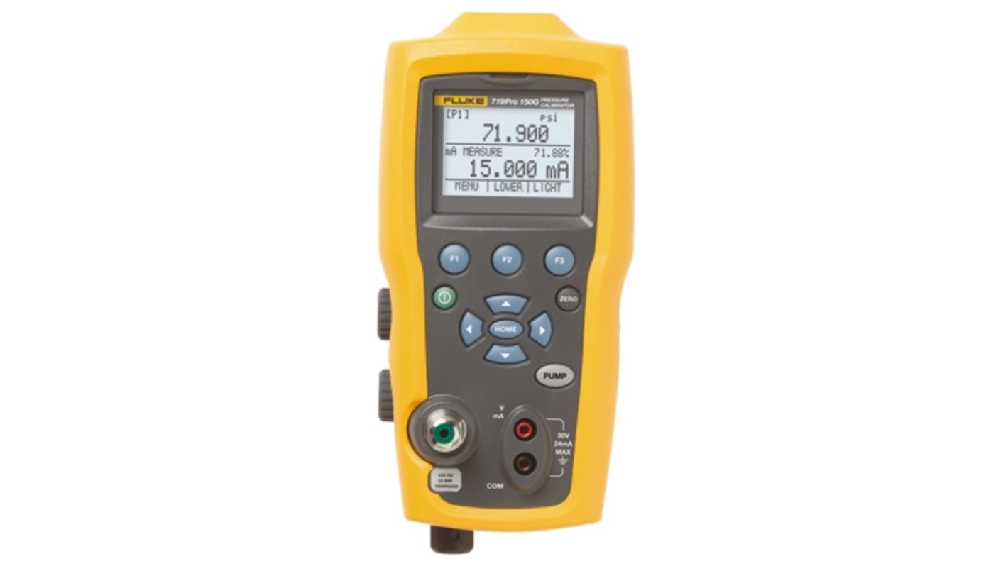 Fluke 719PRO -0.8bar to 10bar Pressure Calibrator - With RS Calibration