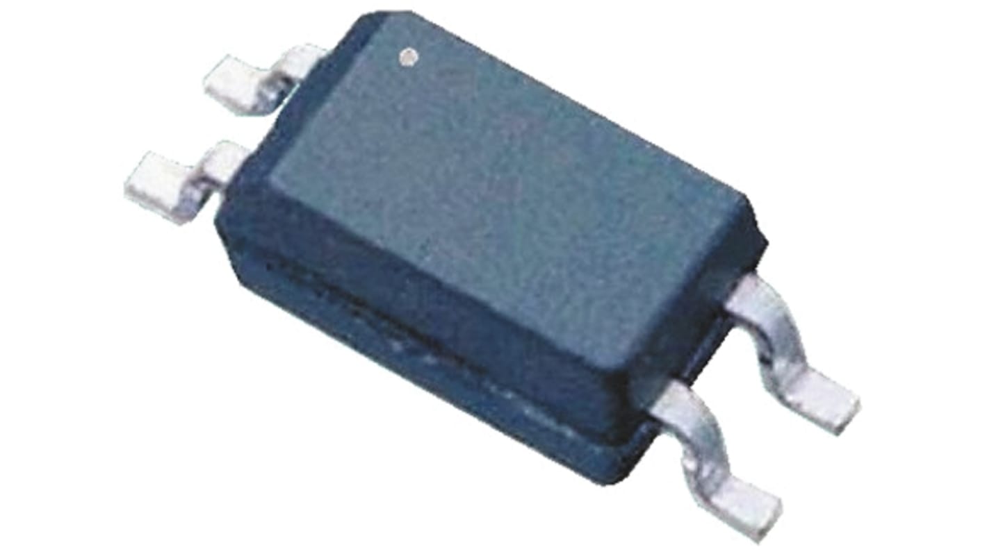 Toshiba, TLP291(Y,SE(T DC Input Phototransistor Output Optocoupler, Surface Mount, 4-Pin SO4