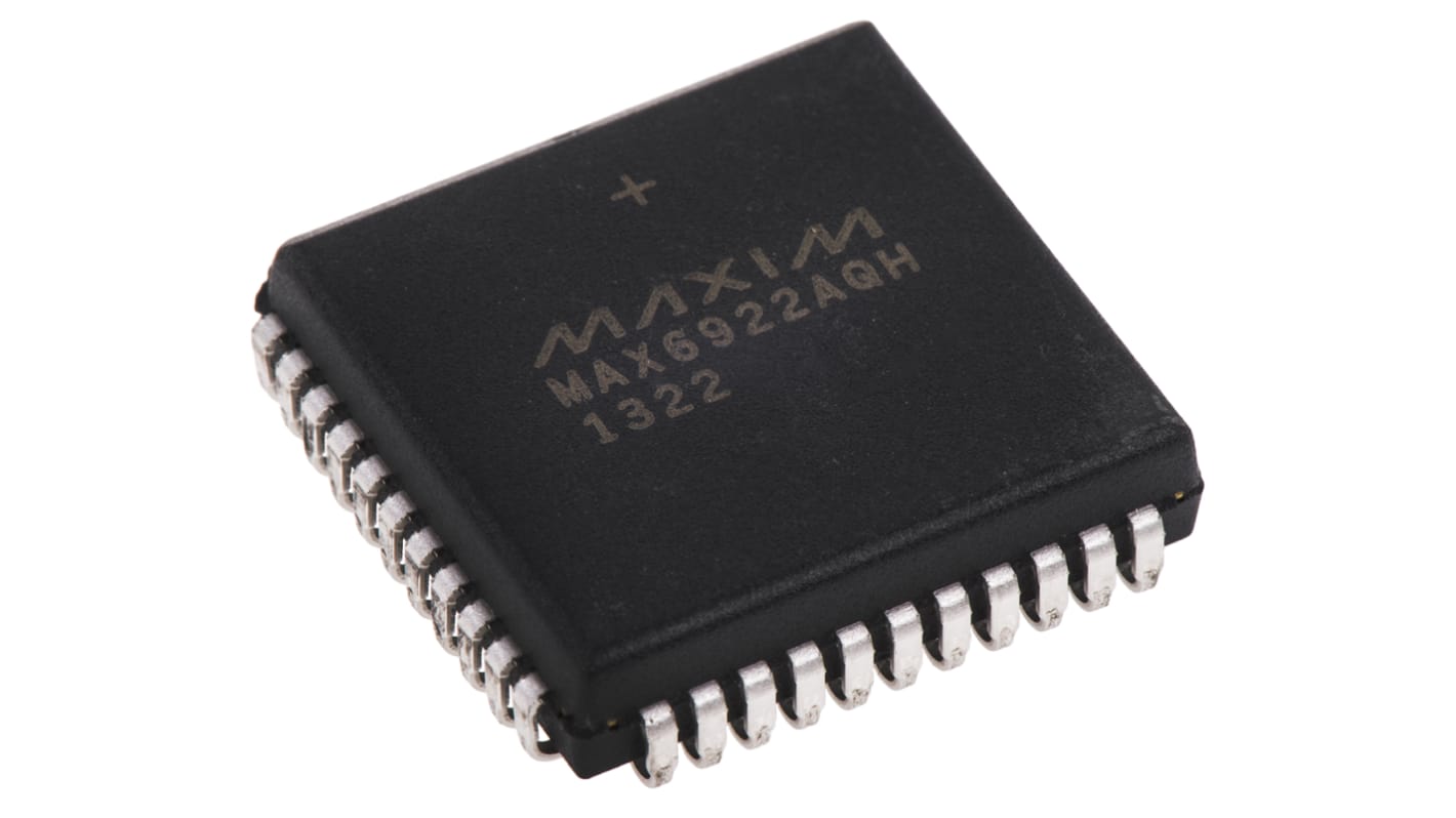 Vakuum-Fluoreszenzanzeigen Ansteuerung MAX6922AQH+D, für 3→ 5,5 V, PLCC 44-Pin